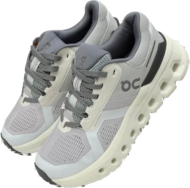 On Cloudrunner, Gris / hueso