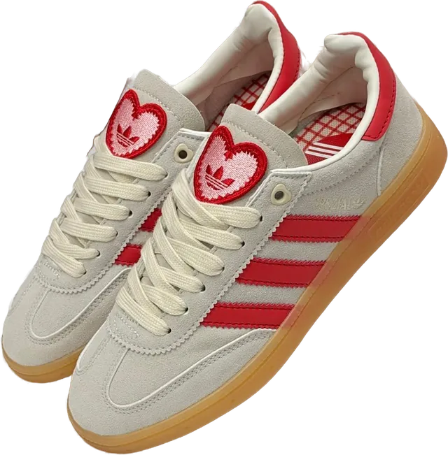 Adidas Corazón, Crema / rojo